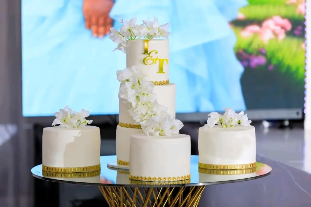 Wedding cakes by Omari Golden Events